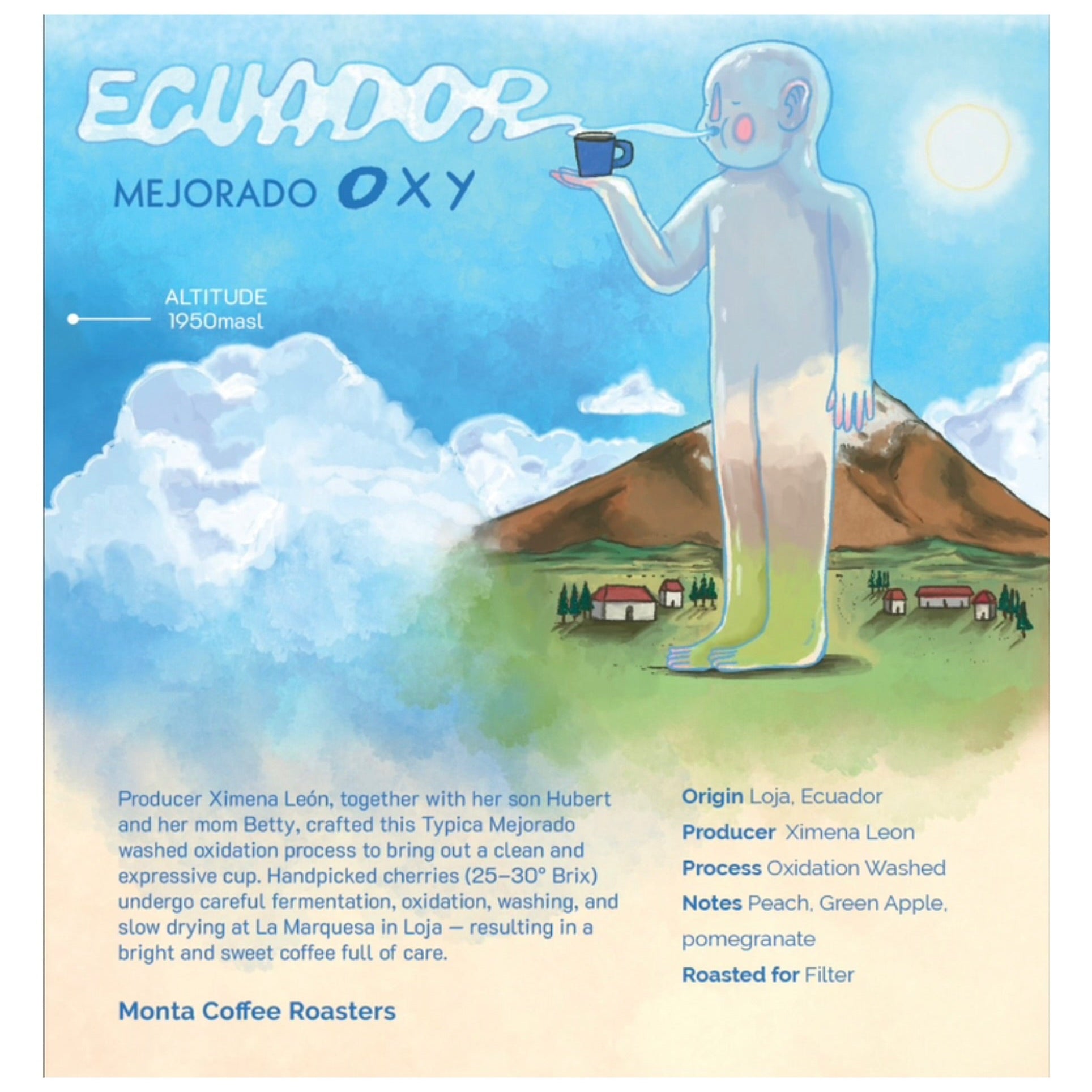 Ecuador - Ximena Leon Mejorado Oxy Washed