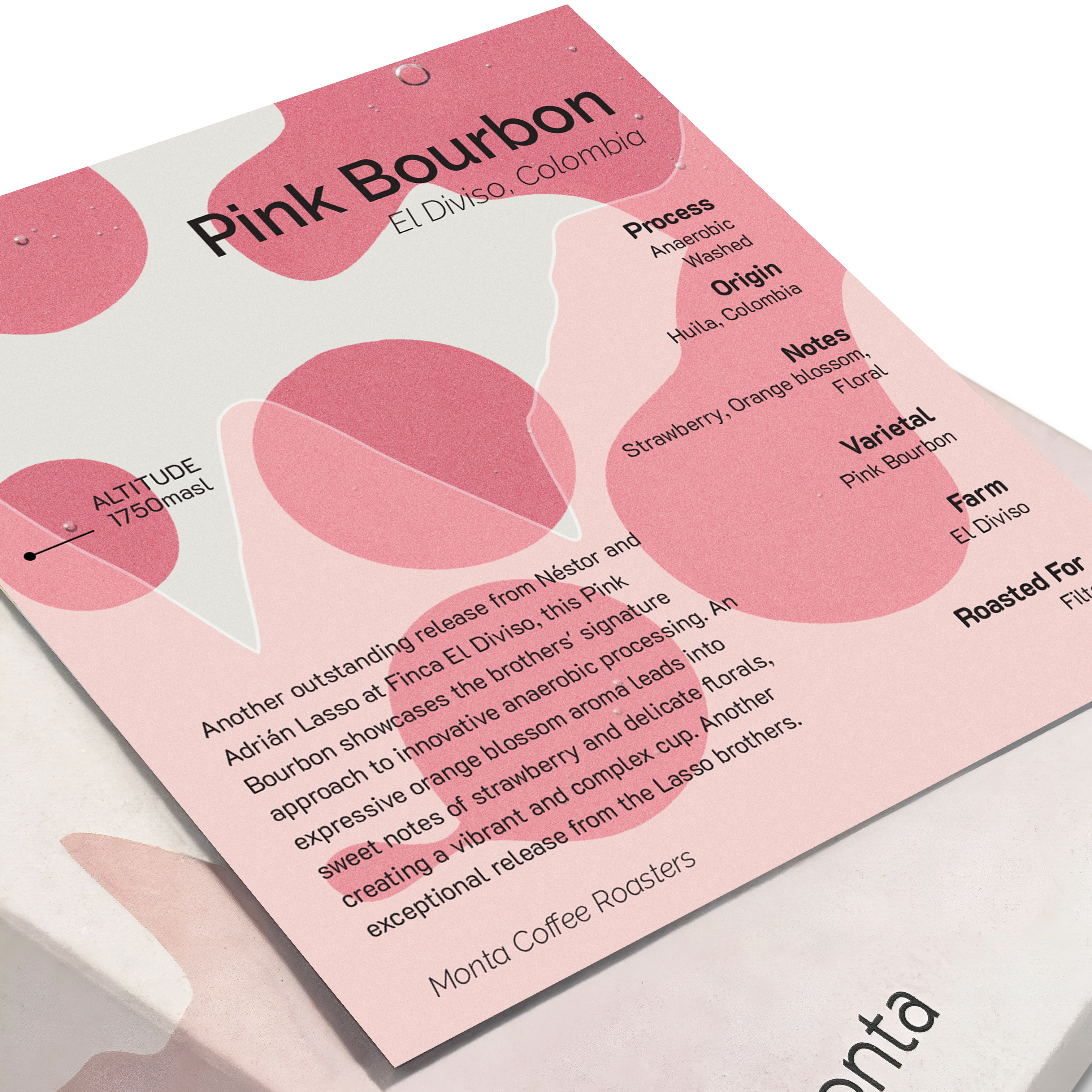 Colombia —Nestor & Adrian Lasso — Finca El Diviso— Pink Bourbon