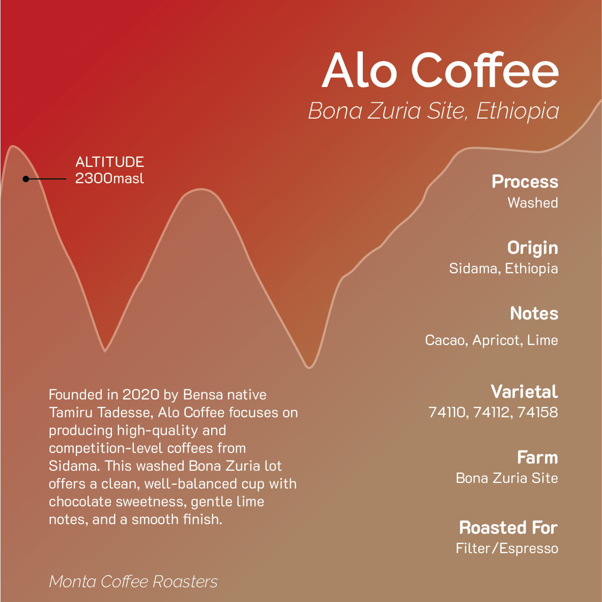 Ethiopia - Alo Coffee Bona Zuria Site