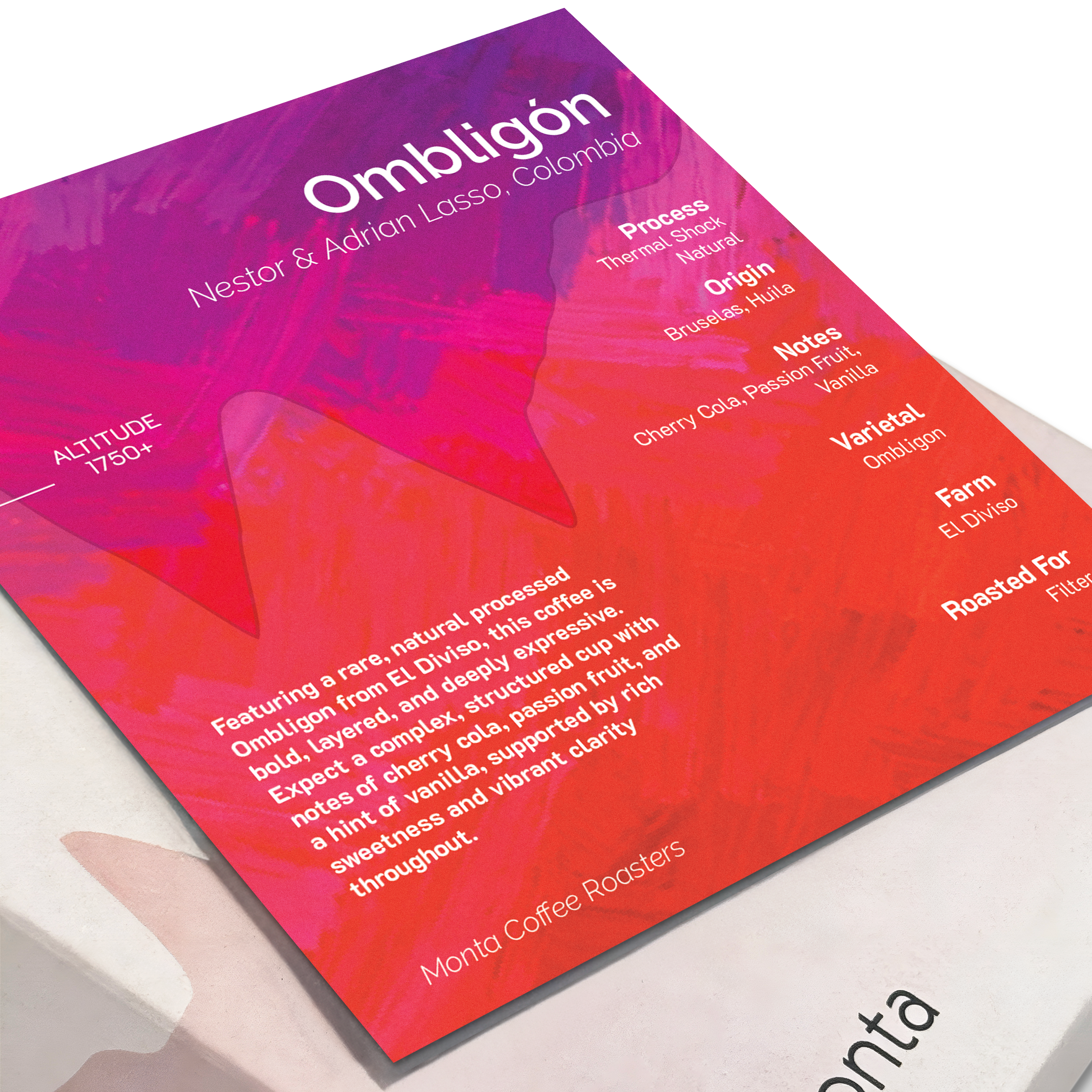 Colombia —Nestor & Adrian Lasso — Finca El Diviso— Ombligon Natural